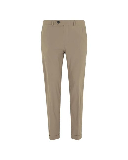 Rrd Gray Slim-Fit Trousers for men