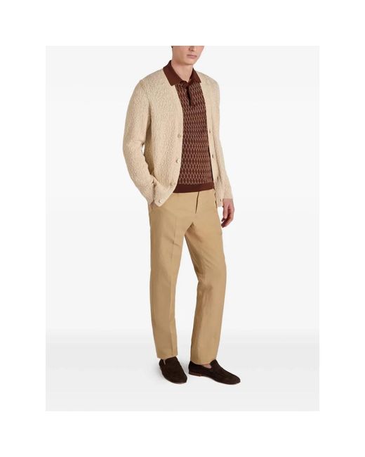 Cardigans di Zanone in Natural da Uomo