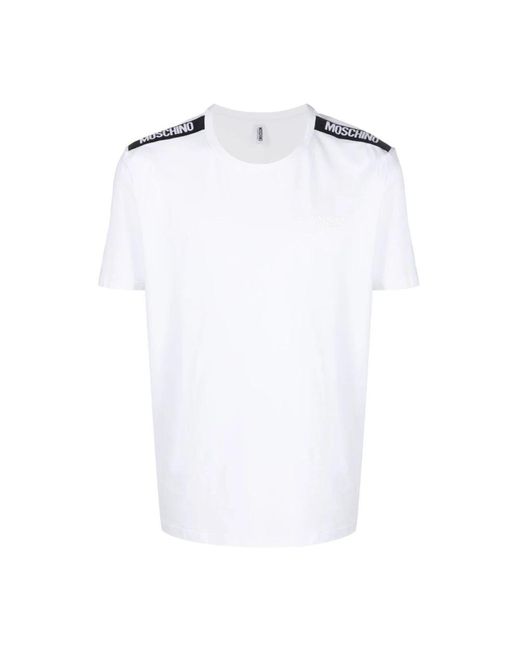 Moschino White T-Shirts for men