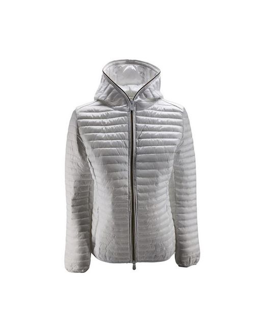 Save The Duck Gray Down jackets