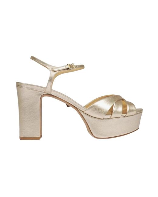 High Heel Sandals SCHUTZ SHOES en coloris Metallic