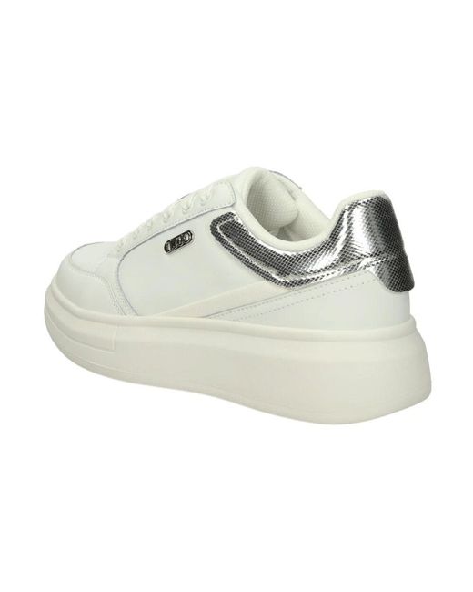 Liu Jo White Moderne Low-Top Sneakers
