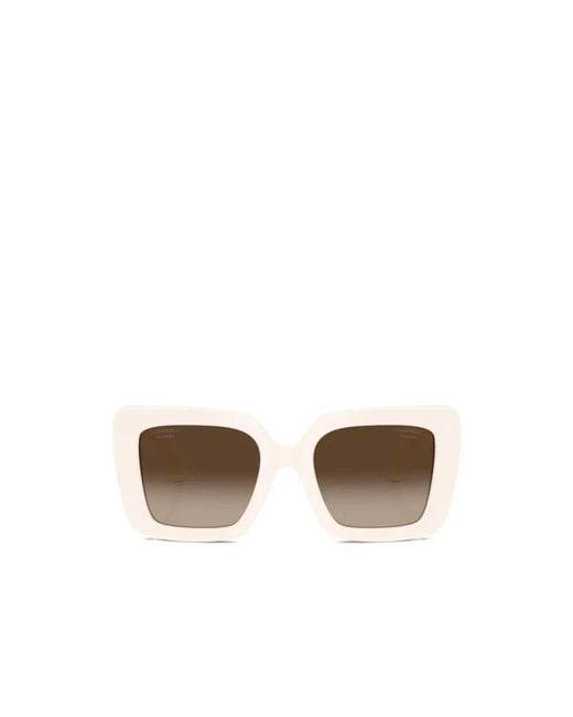 Chanel White Sunglasses