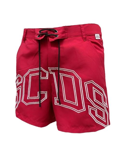 Gcds Red Beachwear for men