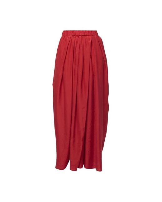 Phisique Du Role Red Maxi Skirts