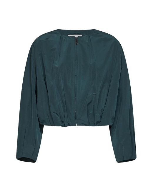 Weekend by Maxmara Green Bomber Jackets