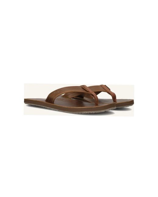 Reef Draftsmen Flip Flops in het Brown voor heren