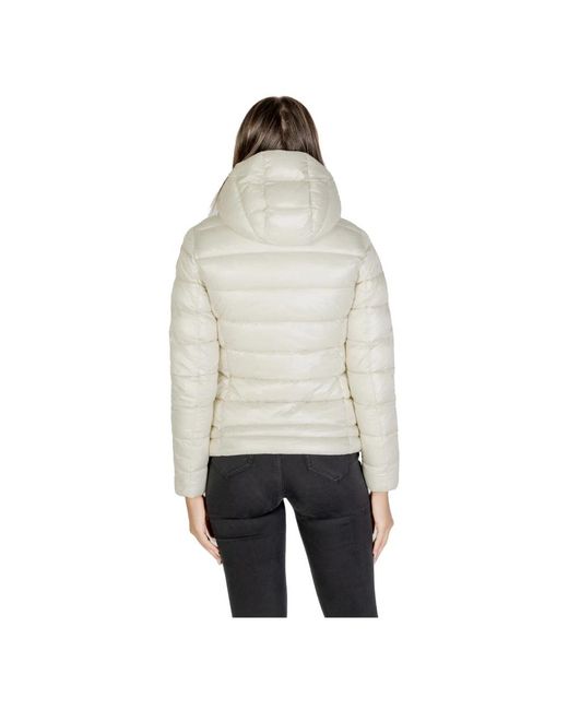 Blauer Jassen ,Wit ,Damesjassen En Mantels Collectie in het Gray