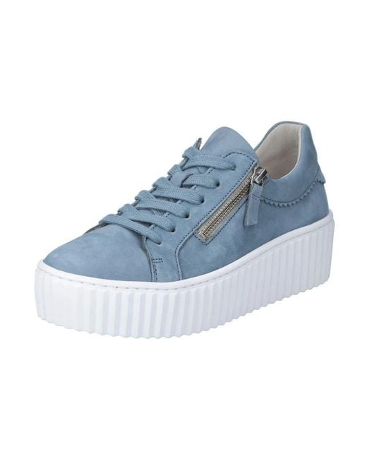 Gabor Blue Lowtop-Sneaker Für Damen