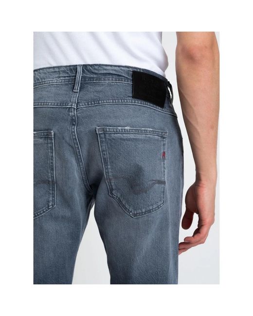 Replay Klassische jeans aus baumwollmischung in Blue für Herren