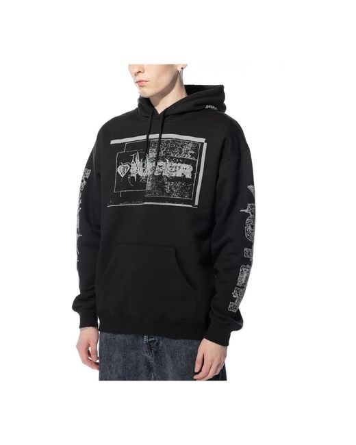 Iuter Urban disrupt hoodie in Black für Herren
