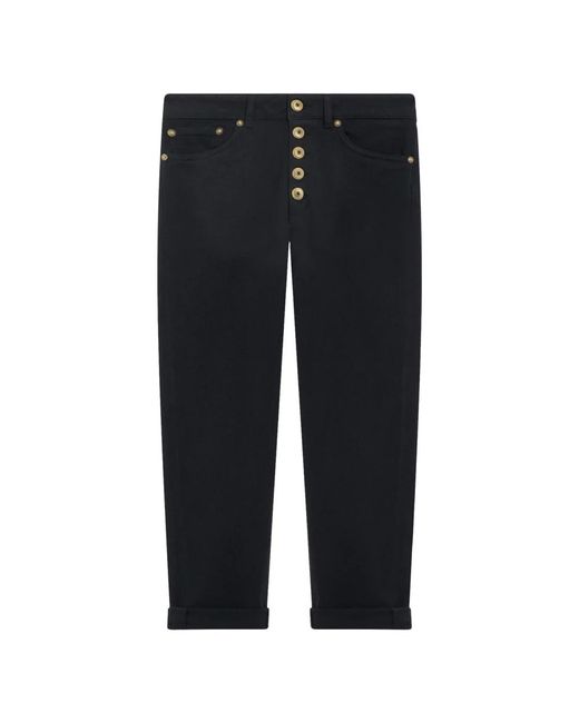 Dondup Blue Cropped Jeans