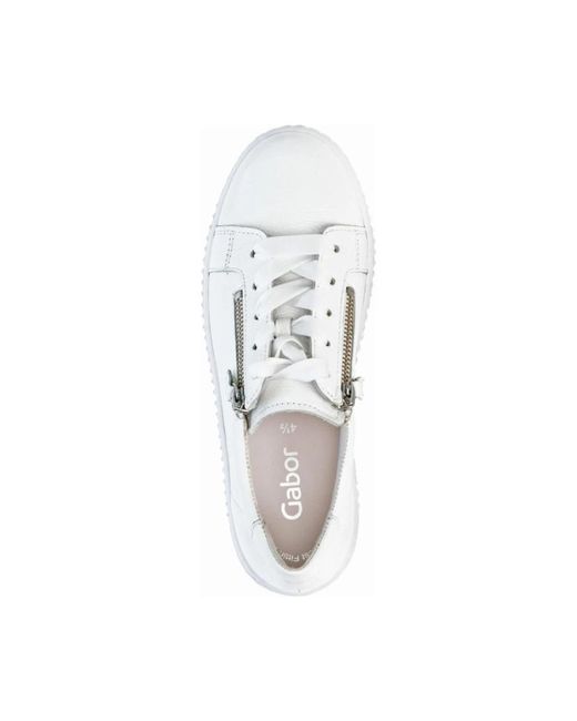 Shoes > sneakers Gabor en coloris White