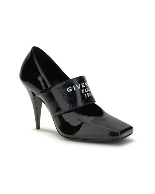 Givenchy Schoenen ,Zwart ,Leer Leren Pump Schoenen Gemaakt in het Black