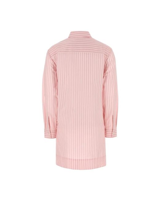Philosophy Di Lorenzo Serafini Pink Shirt Dresses
