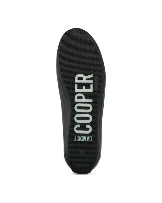 Candice Cooper Black Weiche leder sportliche loafer