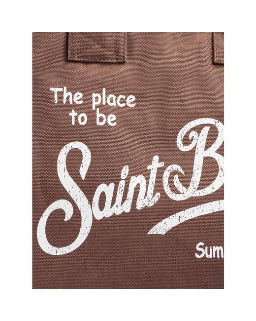 Mc2 Saint Barth Brown Shopping Bags