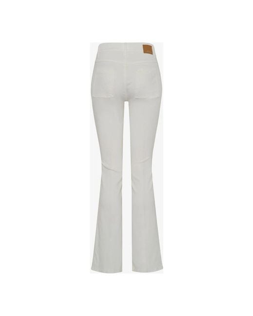 Brax Gray Wide Trousers