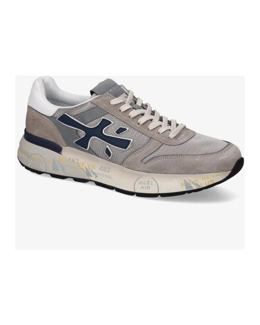 Premiata Gray Sneakers for men