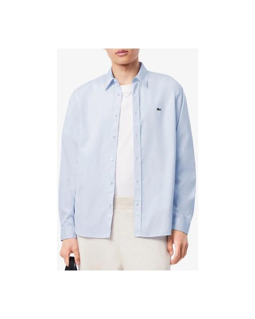 Lacoste Blue Formal Shirts for men