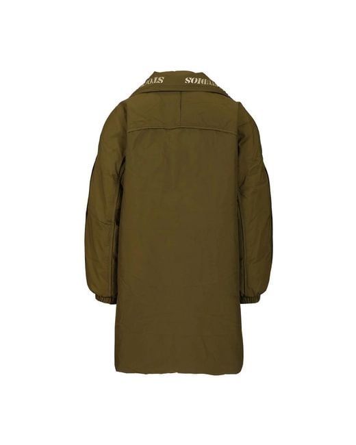 Acne Green Down Coats for men