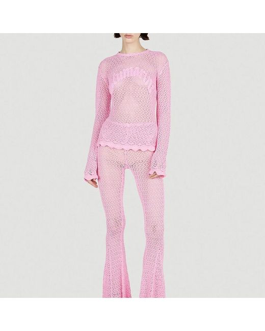 Blumarine Pink Trousers
