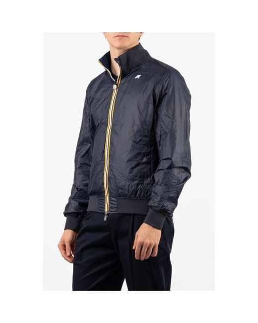 K-Way Arsene Plus.2 Reversible Jacket in het Blue voor heren