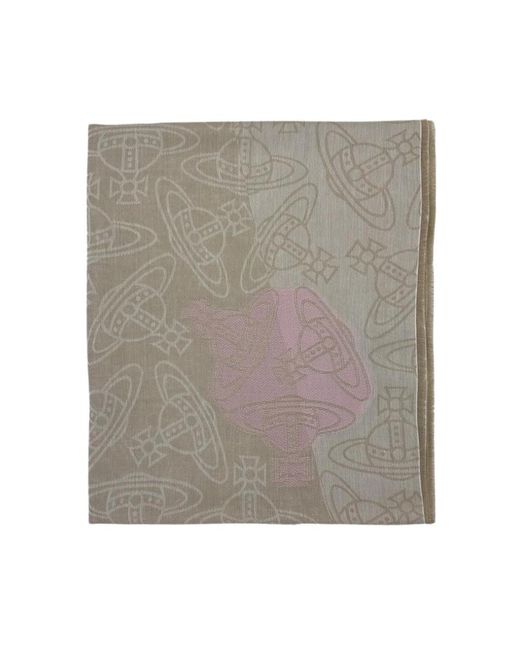 Vivienne Westwood Gray Scarves