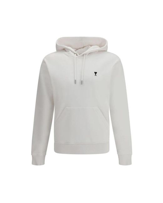 AMI Gray Hoodies for men