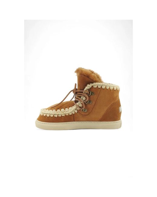 Mou Brown Winter Boots for men