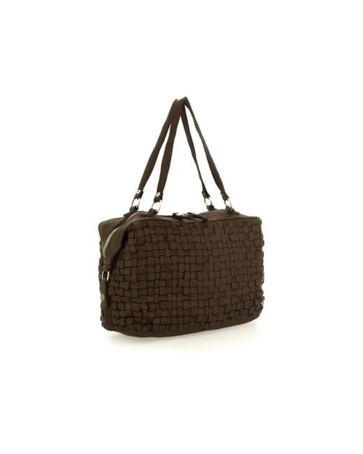 Campomaggi Brown Shoulder Bags