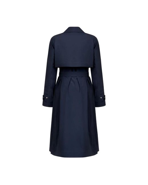 Coats > trench coats Woolrich en coloris Blue