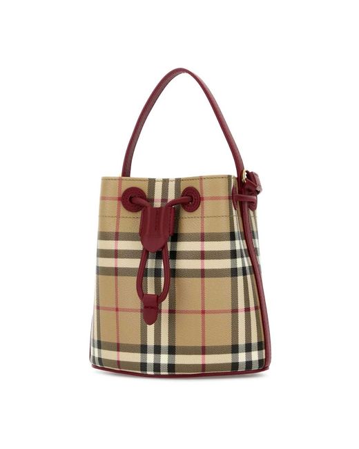 Burberry Brown Bucket Bags