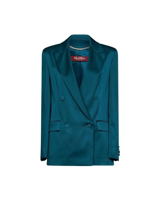 Max Mara Green Blazers