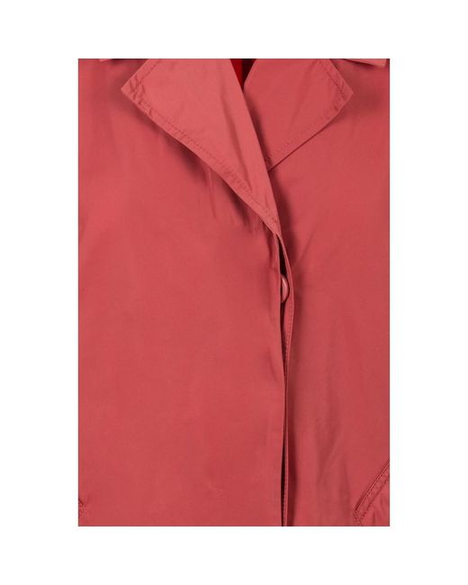 Coats > single-breasted coats OOF WEAR en coloris Red