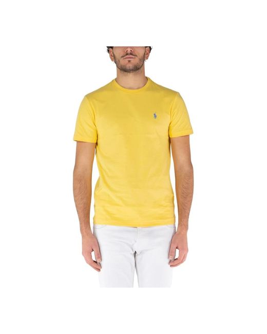 Ralph Lauren Yellow T-Shirts for men