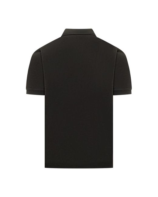 Emporio Armani Black Polo Shirts for men