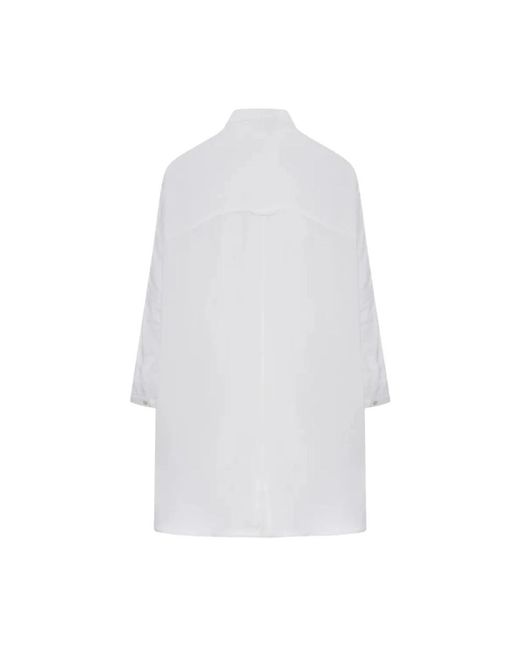 120% Lino White Shirts