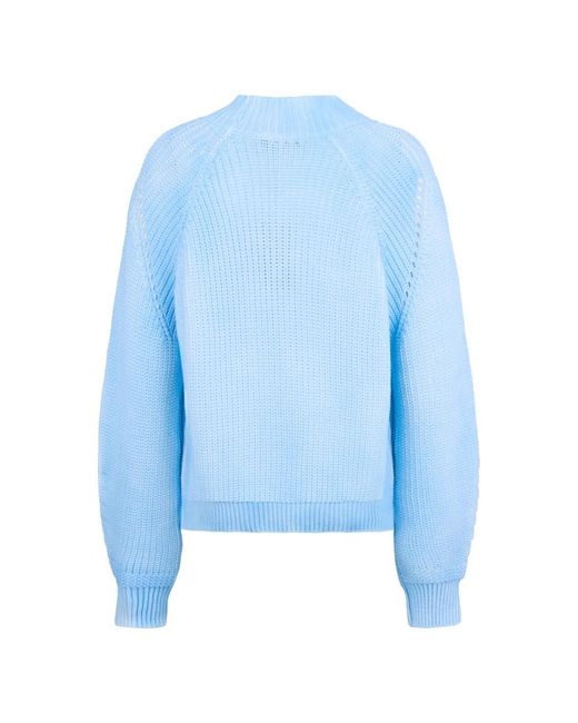Moorer Blue Round-Neck Knitwear