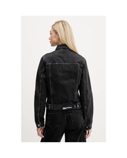 Karl Lagerfeld Denim Jacket in het Black
