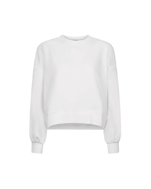 Dondup White Sweatshirts
