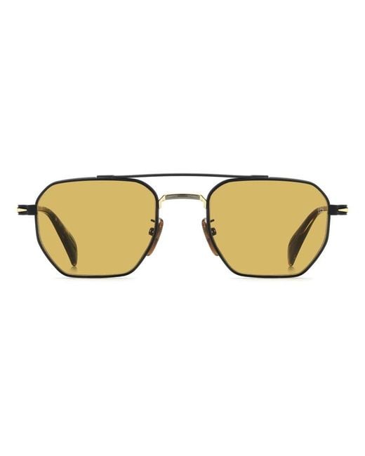 David Beckham Metallic Sunglasses for men