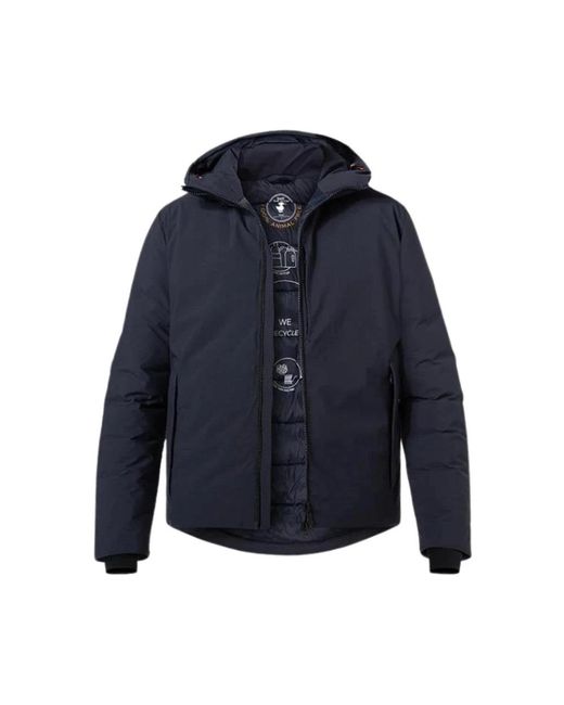 Save The Duck Blue Winter Jackets for men