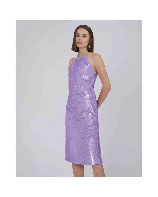 Silvian Heach Purple Party Dresses