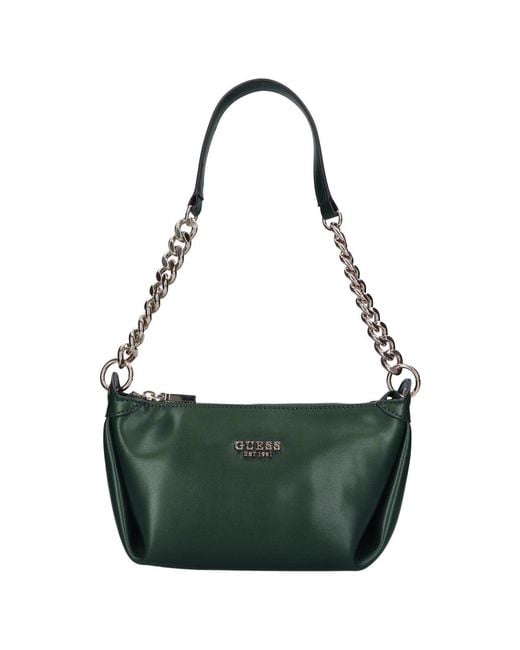 Guess Green Shoulder Bags