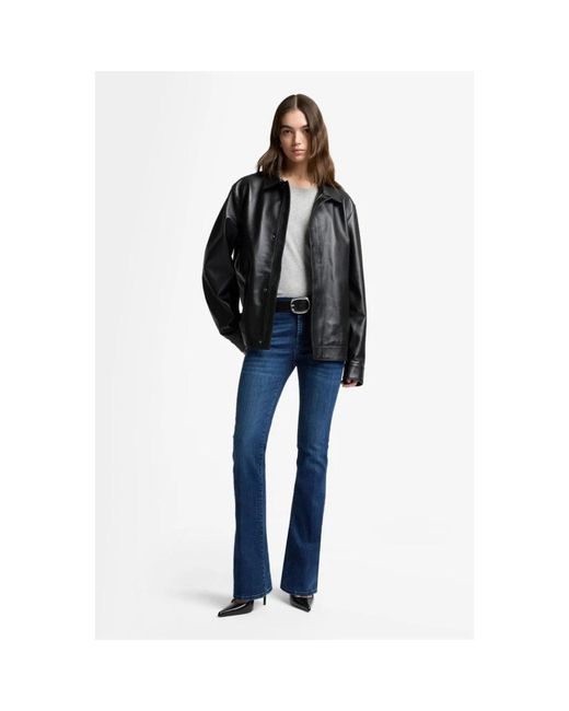 7 For All Mankind Boot-Cut Jeans in het Blue