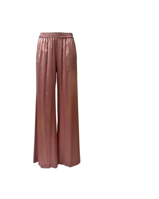 Gianluca Capannolo Brown Wide Trousers