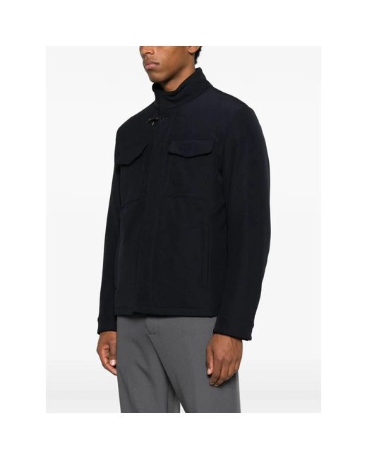 Fay Black Light Jackets for men