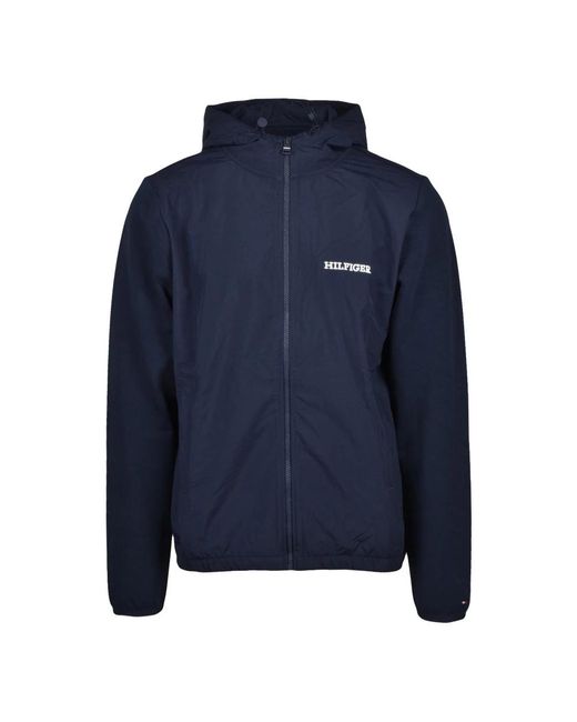 Tommy Hilfiger Blue Light Jackets for men