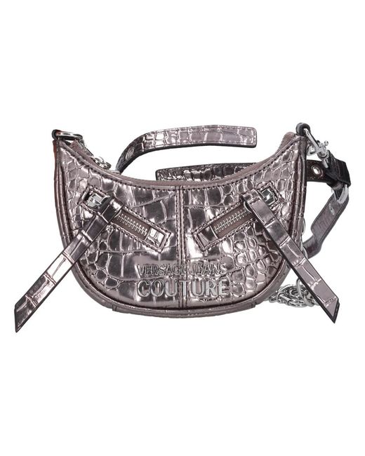 Versace Jeans Couture Gray Cross Body Bags